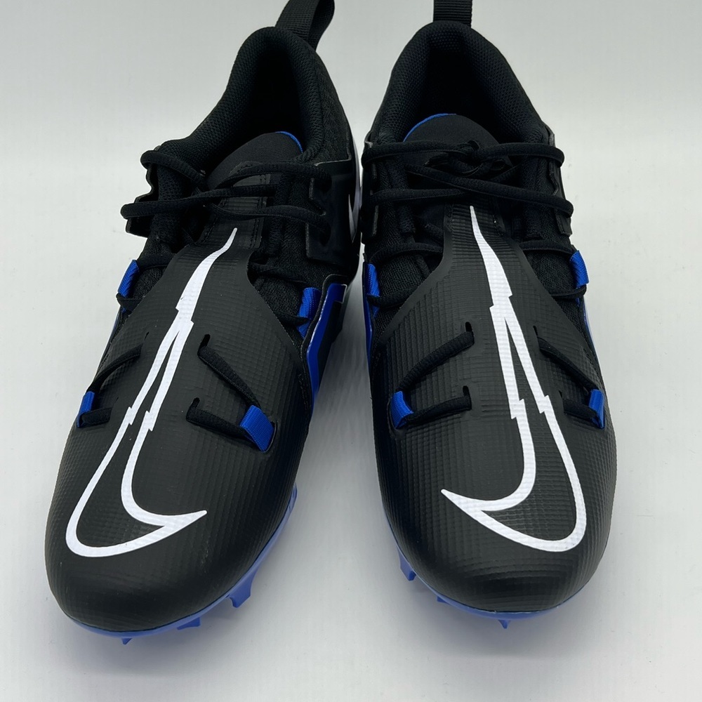 Nike Alpha Menace Pro 3 Football Cleats Black Blue CT6649-007 Men's new no box - Picture 5 of 8